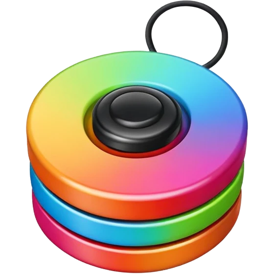 colorful yoyo emoji