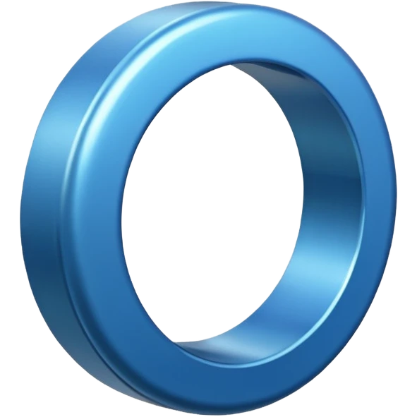 blue ring emoji