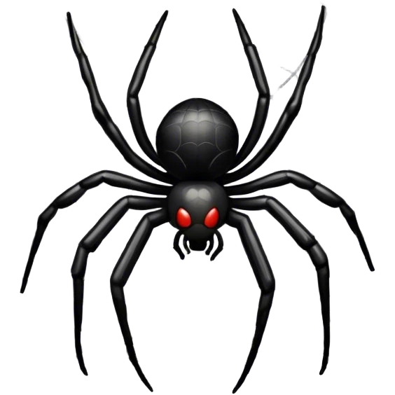 Spider on web emoji