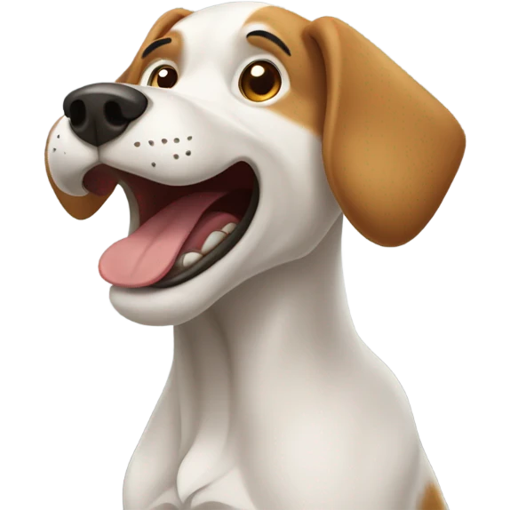 barking dog emoji