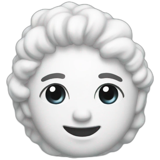 withe powder emoji