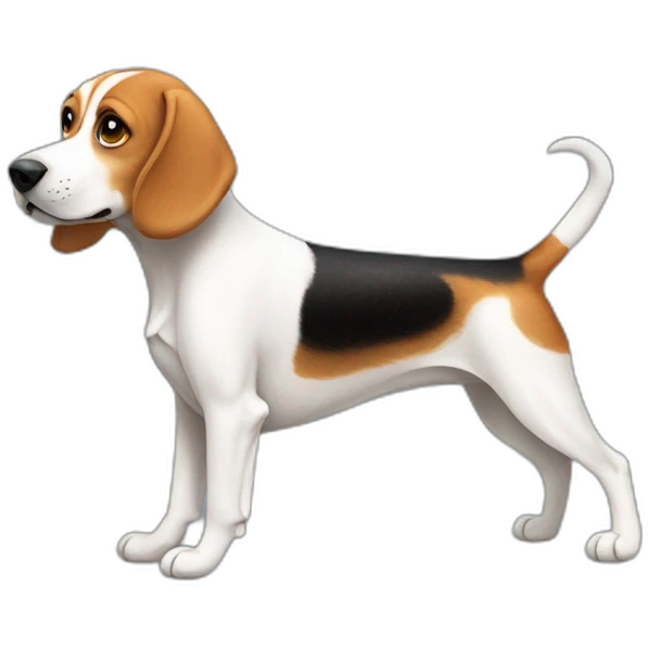 playing beagle emoji