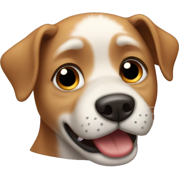 Dog crying emoji