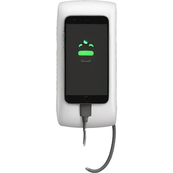 charging phone emoji