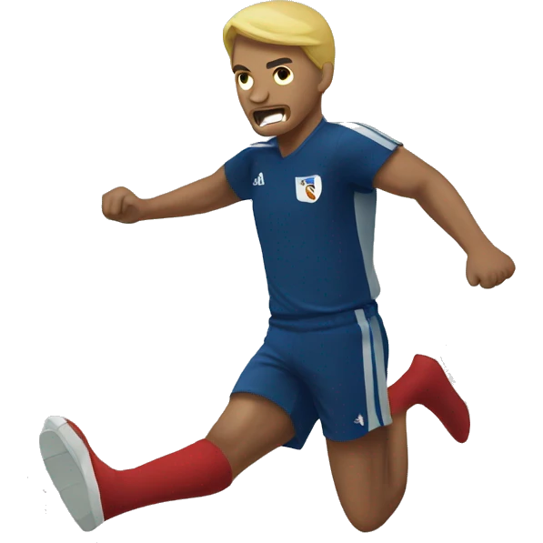 Leg kick  emoji