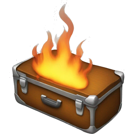 burning case emoji