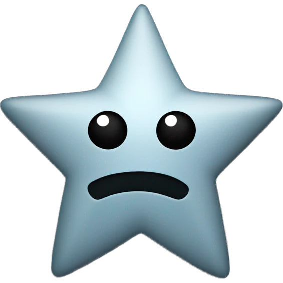 Cool looking star emoji