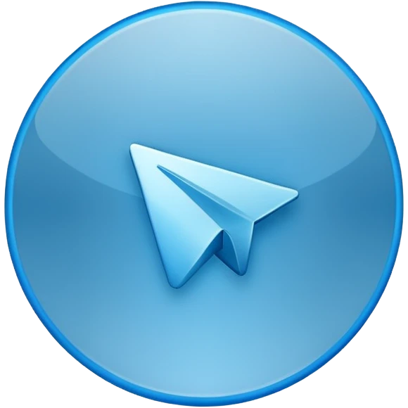 Create telegram blue check mark emoji