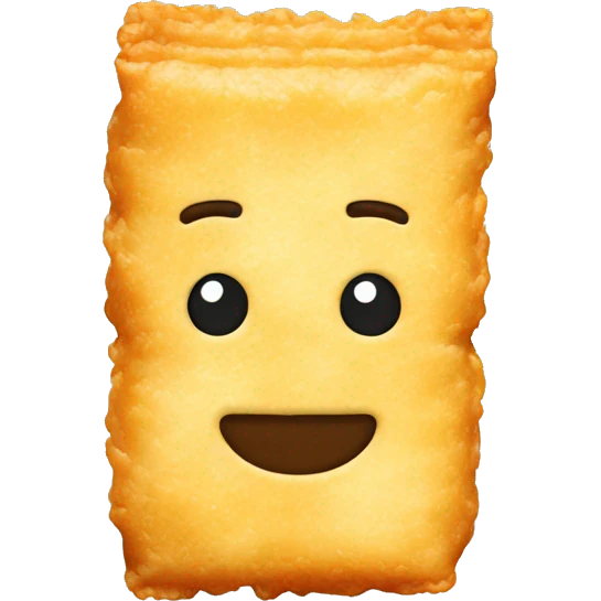 a hashbrown with packaging emoji