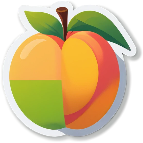 Peach emoji