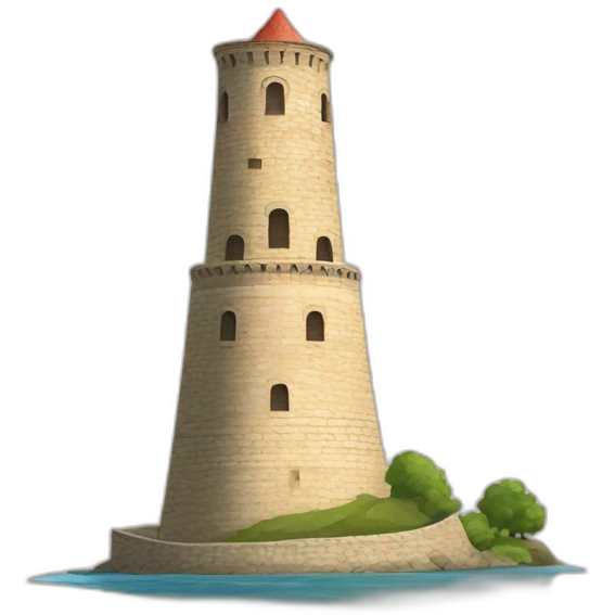 maiden tower of Azerbaijan emoji