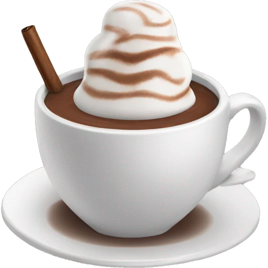 Hot chocolate  emoji