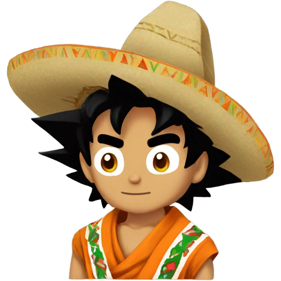 Mexican goku emoji