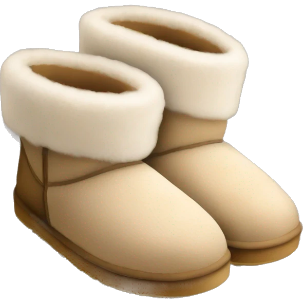 UGG slippers  emoji