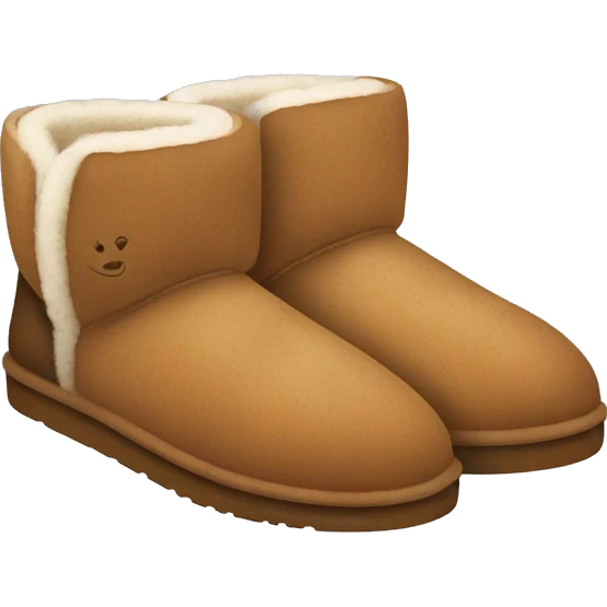 UGG slippers  emoji