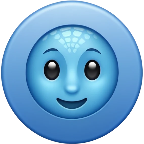 Blue tick emoji