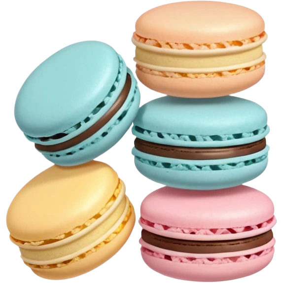 Cute Macarons  emoji