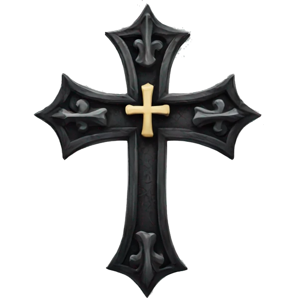 gothic cross emoji
