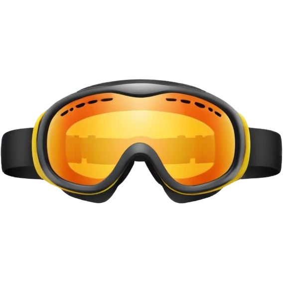 ski goggles emoji