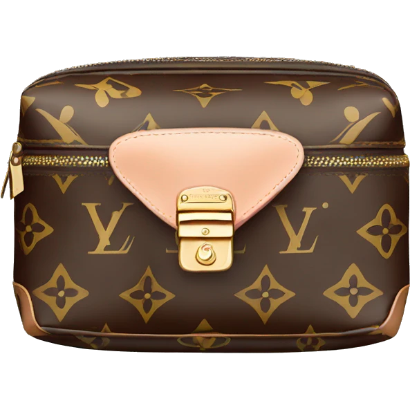 Louis Vuitton cosmetic bag  emoji
