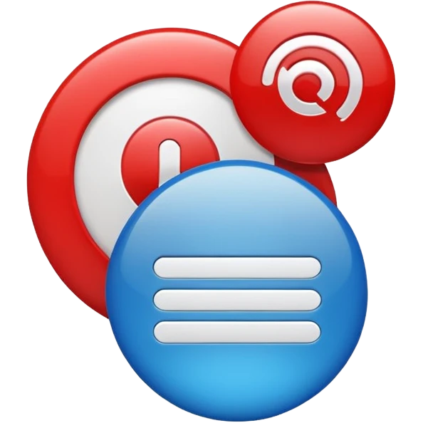 Emoji-style “No Internet” icon, blue Wi-Fi symbol, bottom-right small red circle with white X (close icon), glossy 3D emoji look, clean vector, transparent background. emoji