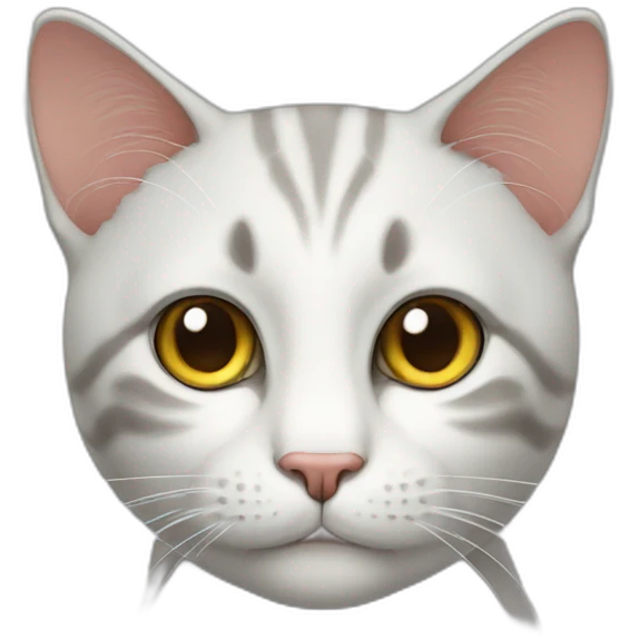 smart cat emoji