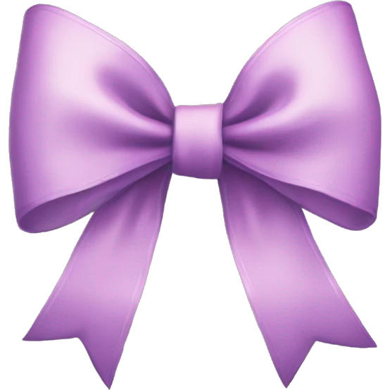 coquette bow emoji