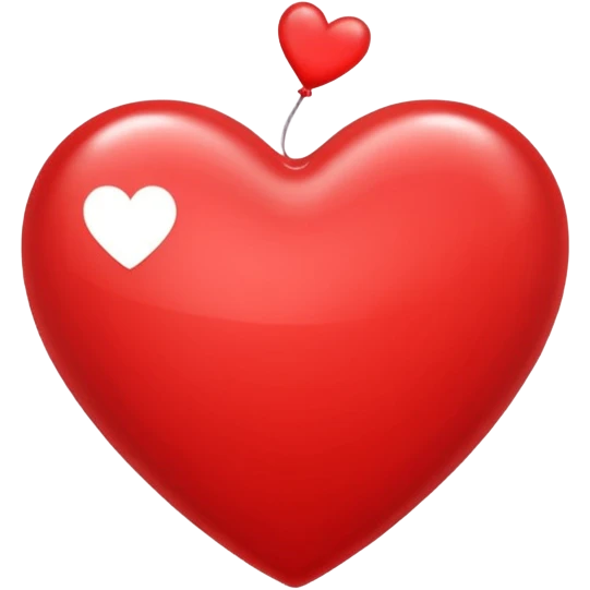 heart with write happy birthday emoji