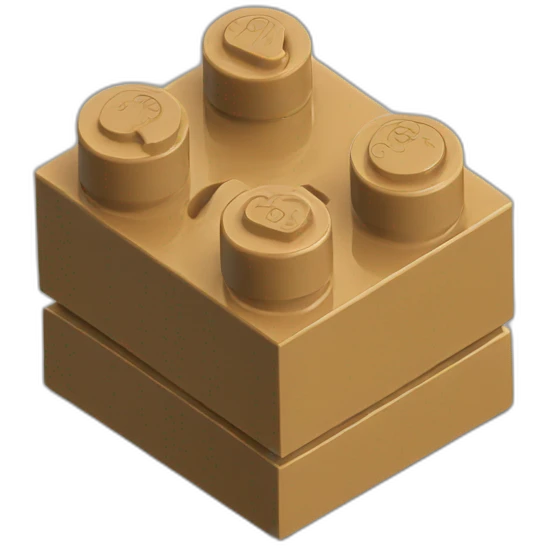 Lego brick emoji