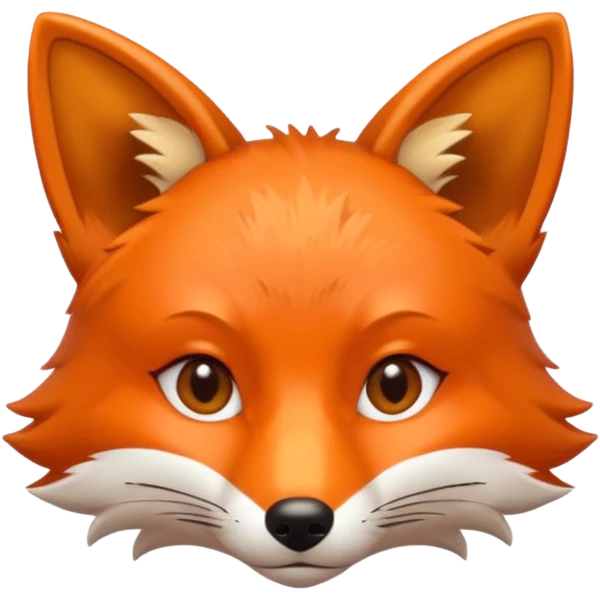 Fox 2d minimalistic sexy  emoji
