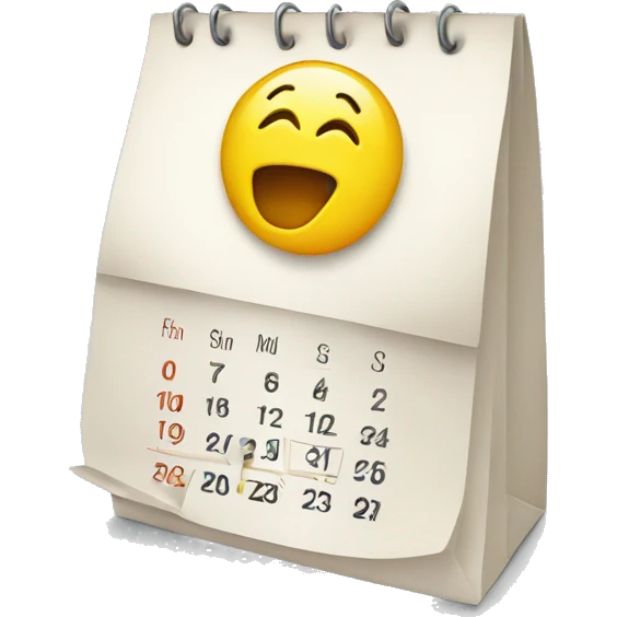calendar emoji