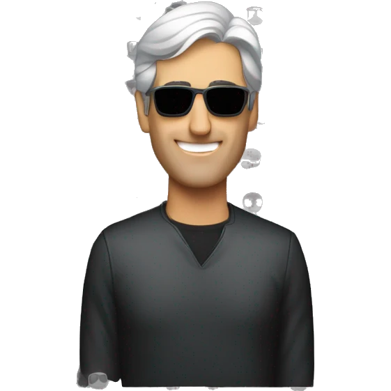 Craig Federighi with sunglasses emoji
