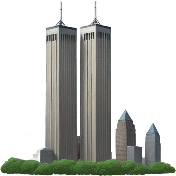 Twin towers emoji