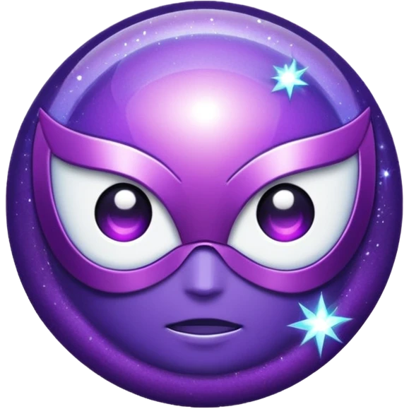 glitter purple marvel emoji