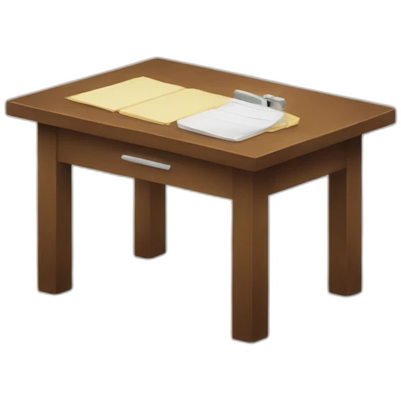 anxiety table emoji