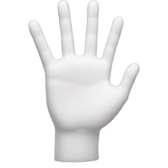 mano señalando emoji