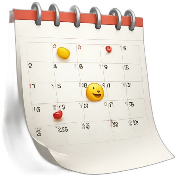 calendar emoji