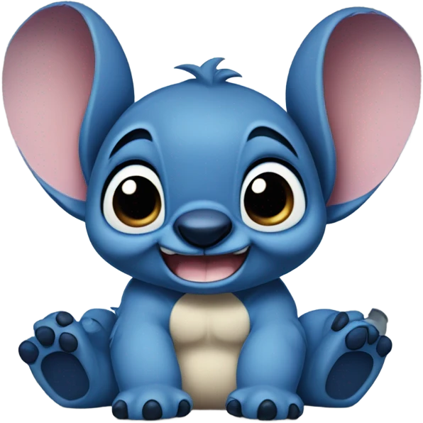 very cute Disney Stitch  emoji