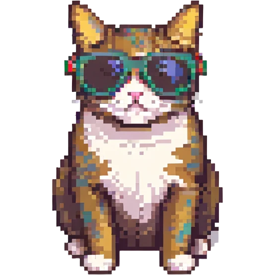 cat wearing sunglasses emoji