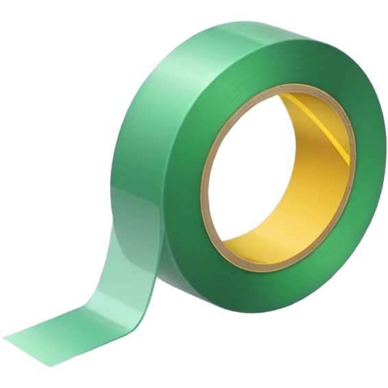 emoji of light green tape emoji