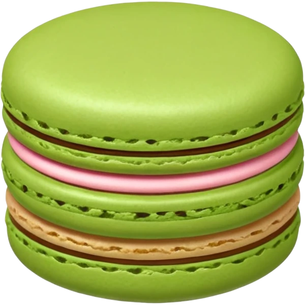 Green Macaroon emoji