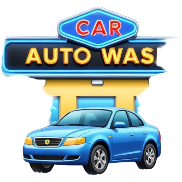 avto car wash emoji