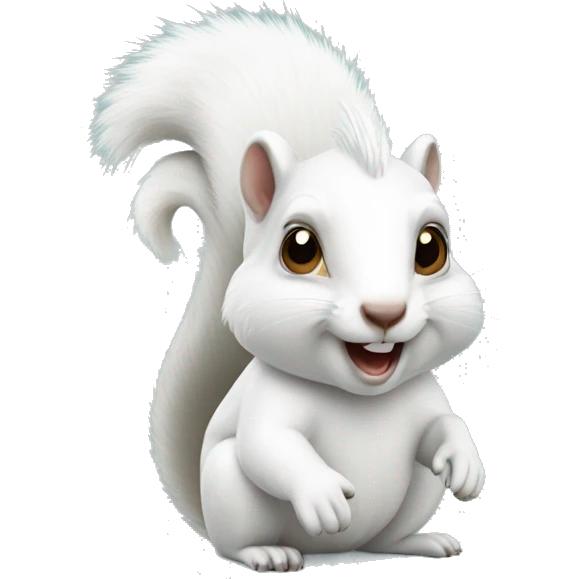 white squirrel emoji