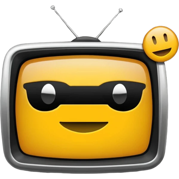 un gif texte qui défile  "BREAKSTYLEZ TV"  change de couleur sur fond noir emoji