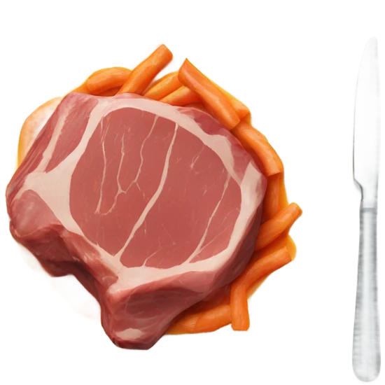 dish with bone emoji