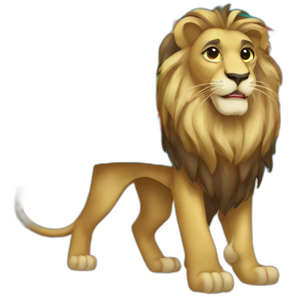 Drapeau Iran lion emoji