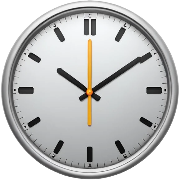 mac os icon clock emoji