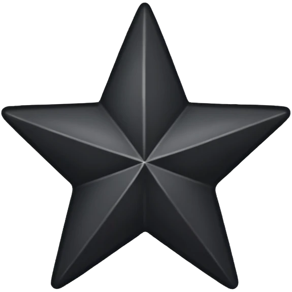 ★☆ - this shows full star and empty star but I want is first half black and second half empty emoji