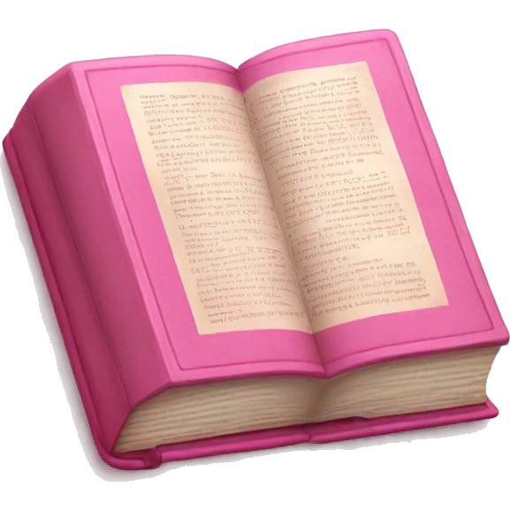 pink bible  emoji