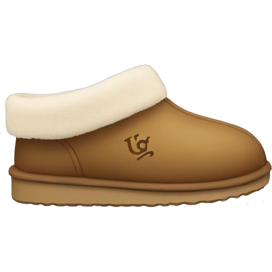 UGG slippers  emoji